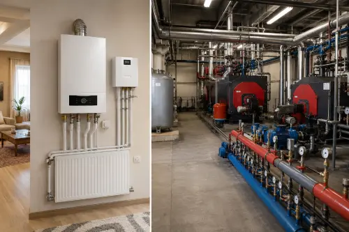 مزایا و معایب استفاده از پکیج نسبت به سیستم موتور خانه چه می باشد؟